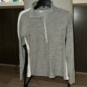 New balance sweatshirt - zip up- grey- size medium